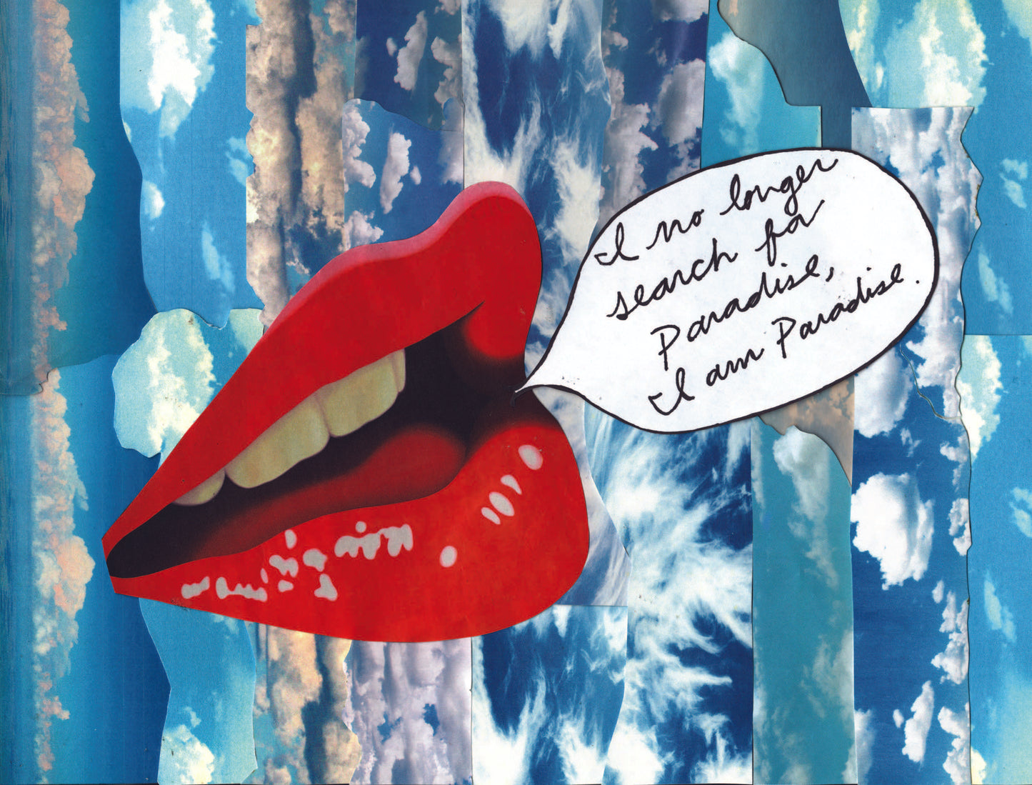 I AM PARADISE PRINT