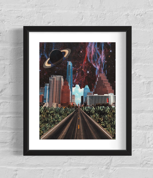 AUSTIN IN SPACE PRINT