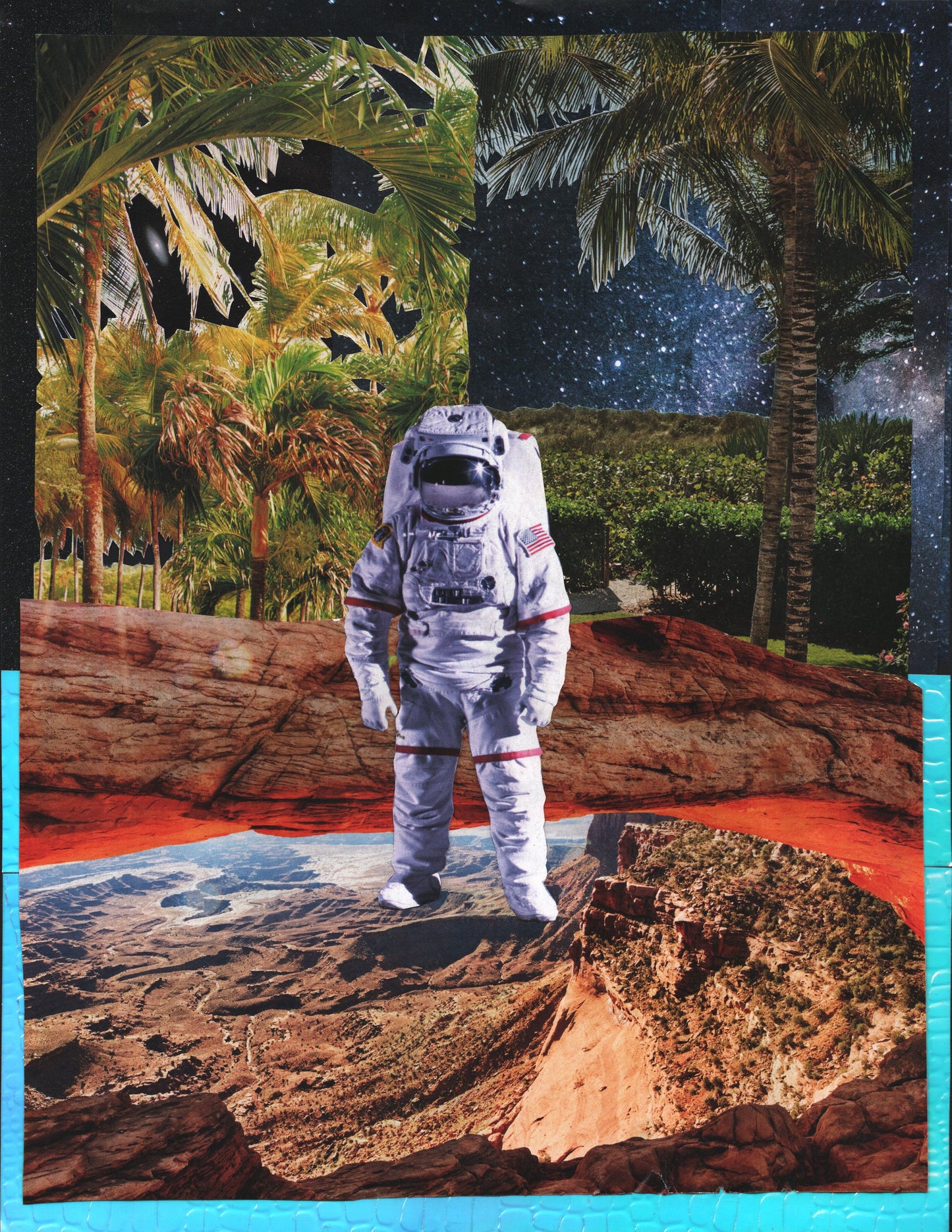 PALM TREE ASTRONAUT